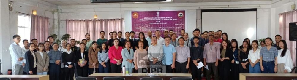 Attendees of the special awareness programme on the Employees' State Insurance (ESI) Scheme. (DIPR Photo)